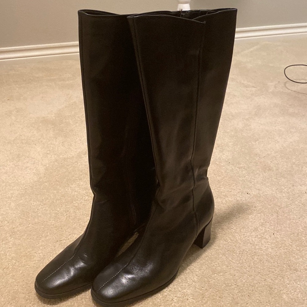 Easy Spirit Tall Black Boot